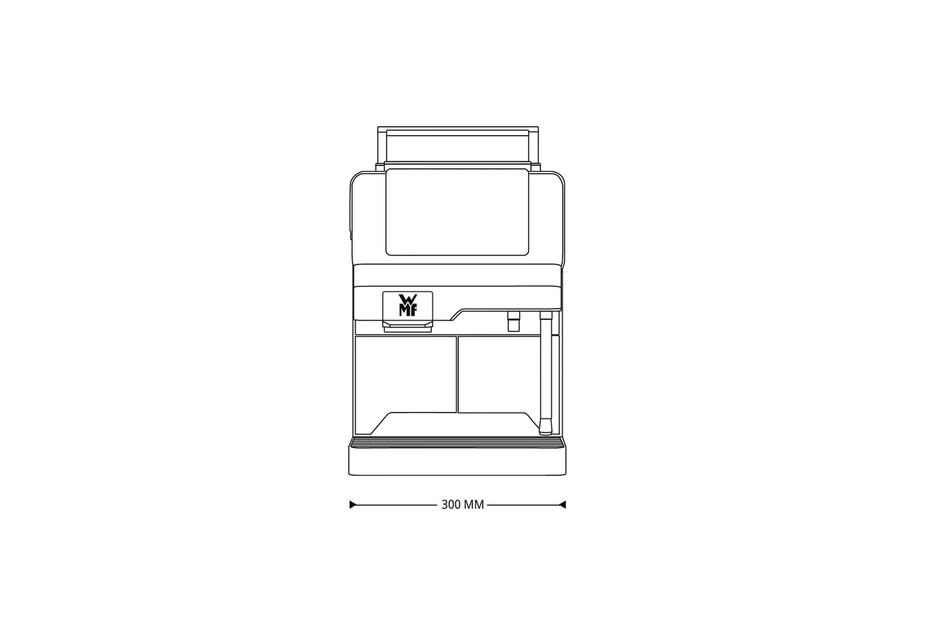 WMF Peak 50 Fully Automatic Coffee Machine Sip N Smile