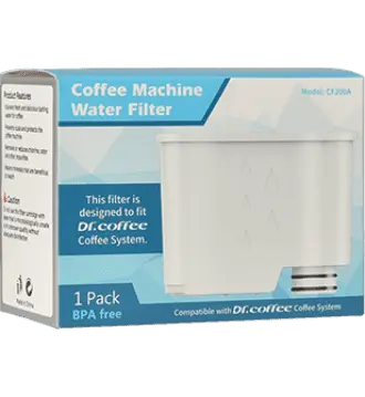 Dr. Coffee Machine Water Filter – BPA Free (Model CF200A) - Coffee Machine Water Filter-Sip N Smile