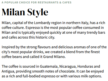 Qava Milano Specialty Coffee 1kg