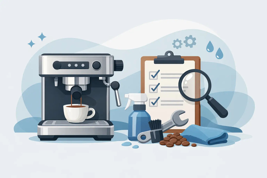 Espresso Machine Maintenance Checklist
