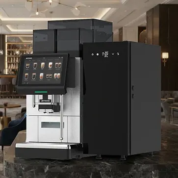 Jetinno JL38 coffee machine side profile