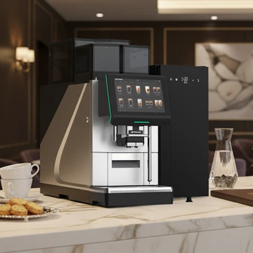 Jetinno JL38 coffee machine side profile