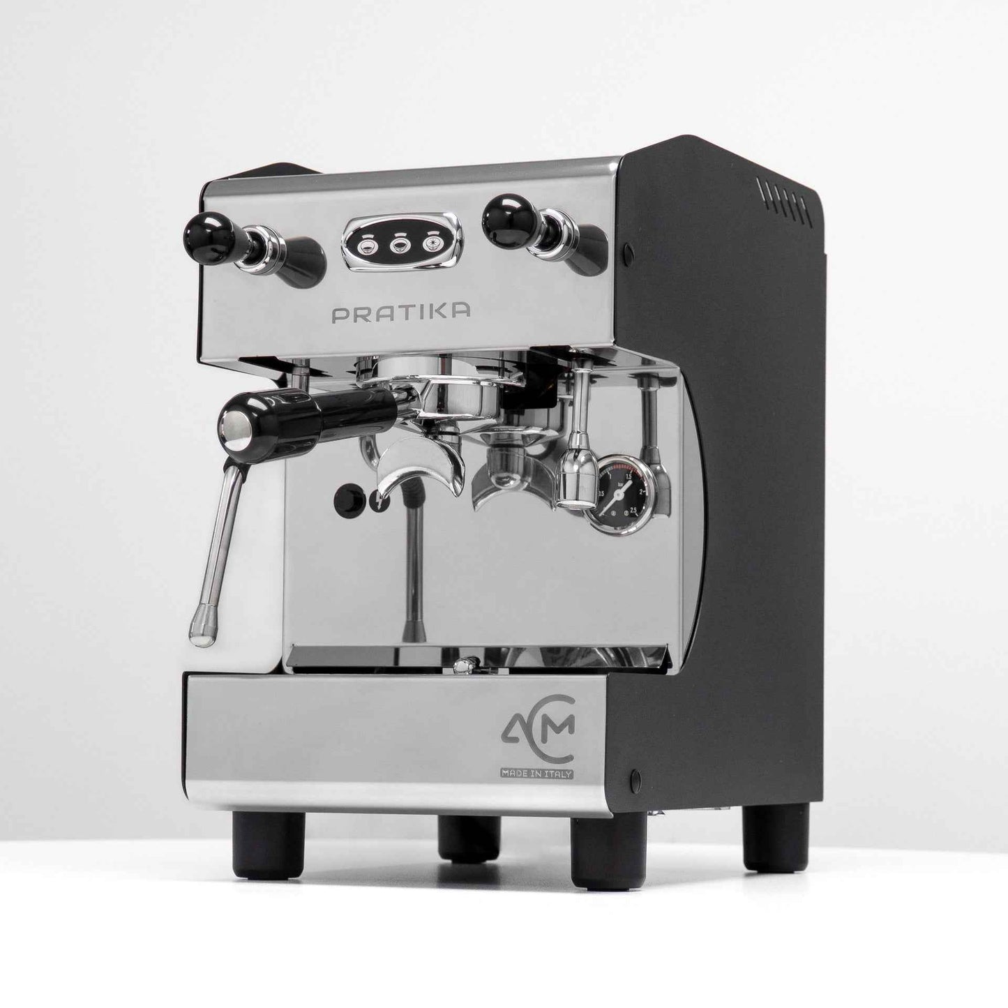 ACM Pratika Coffee Machine for Perfect Brews in Black - Sip N Smile Australia 