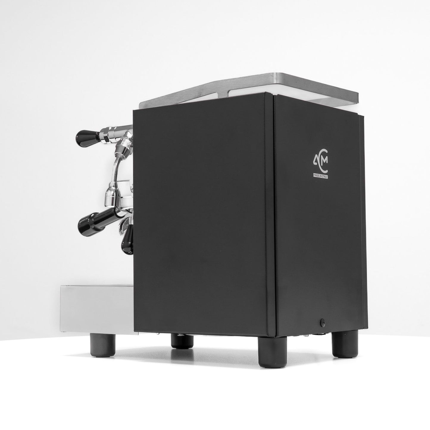 ACM Homey Coffee Machine Matte Black with Shot Timer