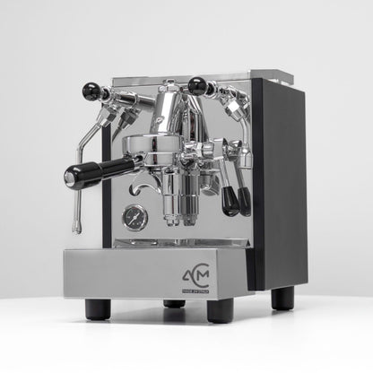 ACM Homey Coffee Machine Matte Black with Shot Timer