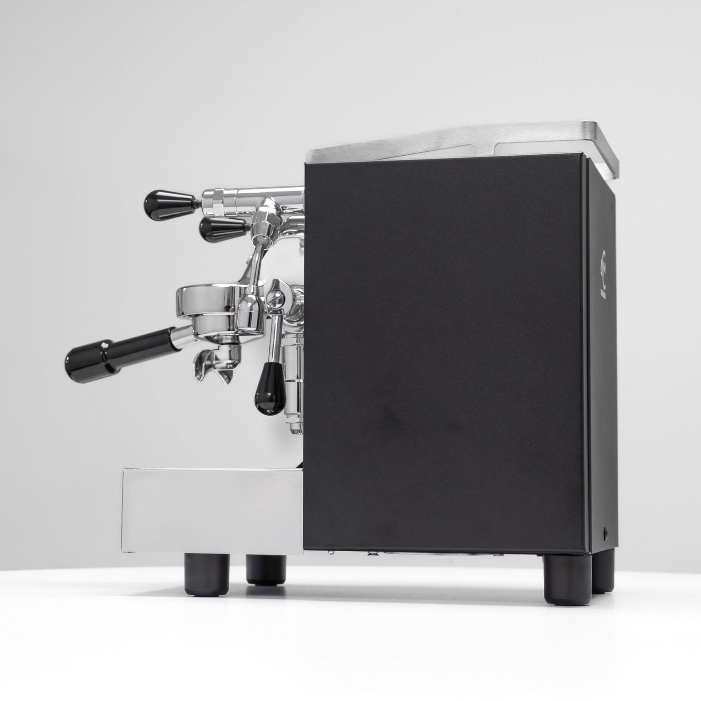 ACM Homey Coffee Machine Matte Black with Shot Timer