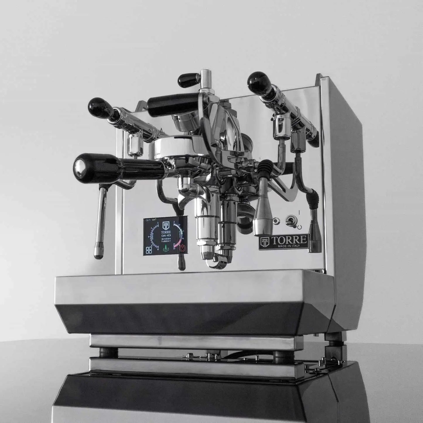Torre Adele Inox Coffee Machine - Premium Stainless Steel Espresso Maker - Sip N Smile Australia 