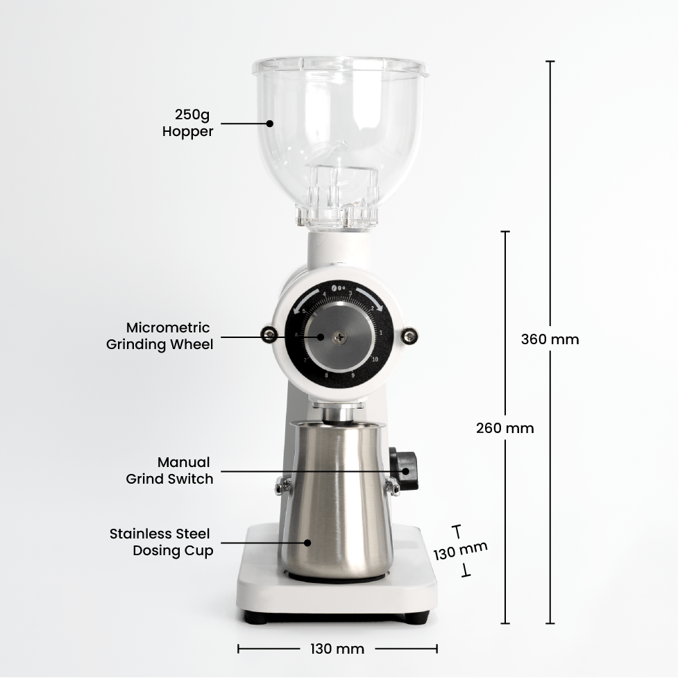 Precision Coffee Grinder - GS30 High-Performance Burr Mill for Perfectly Ground Espresso - Sip N Smile Australia 