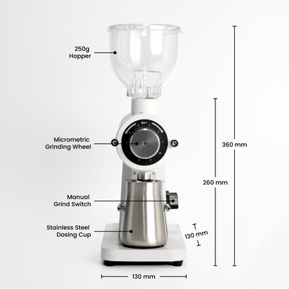 Precision Coffee Grinder - GS30 High-Performance Burr Mill for Perfectly Ground Espresso - Sip N Smile Australia 