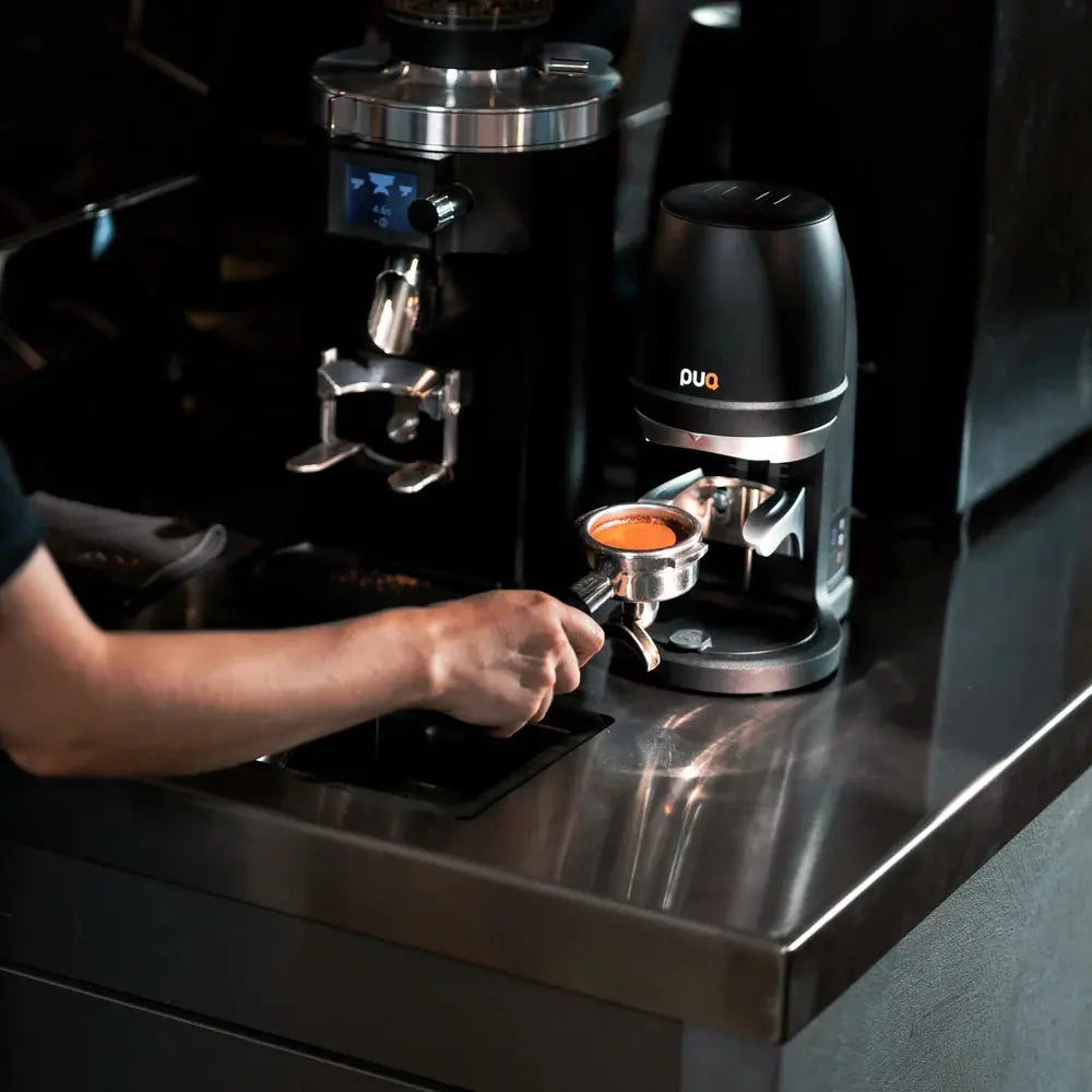 PUQ Press Q Gen 6 - Automatic Coffee Tamper Sip N Smile