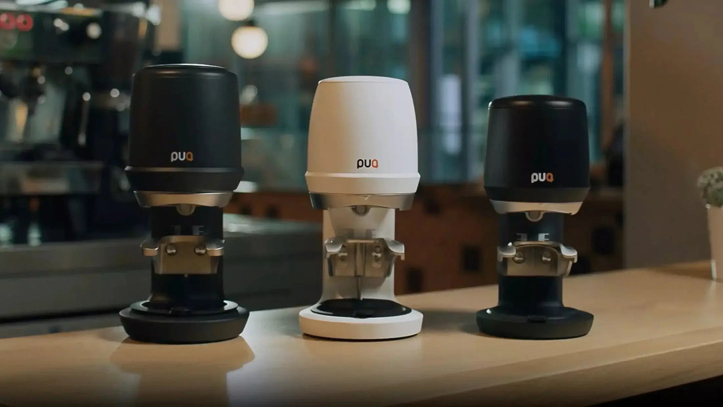 Puq Press Mini Automatic Coffee Tamper Sip N Smile