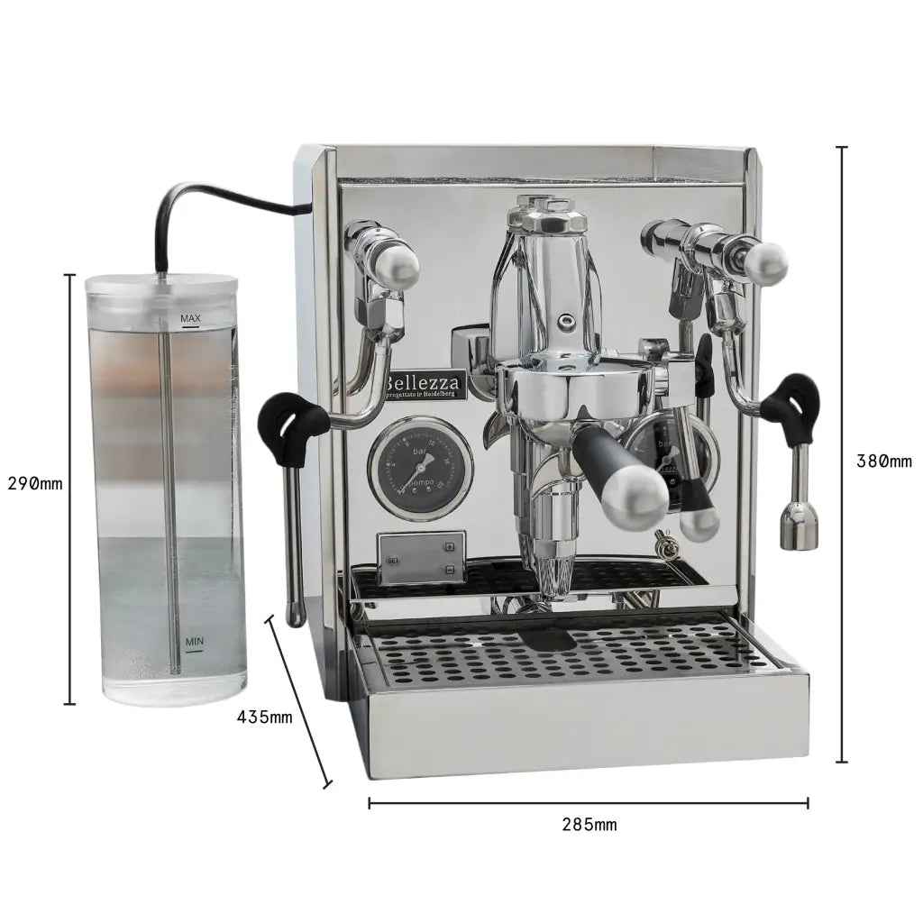 Bellezza Francesca Coffee Machine - Premium Espresso Maker for Home Baristas - Sip N Smile Australia 