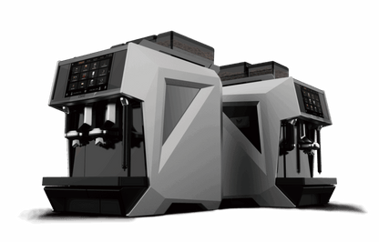Caye X Series Modern coffee machine on a dark background
