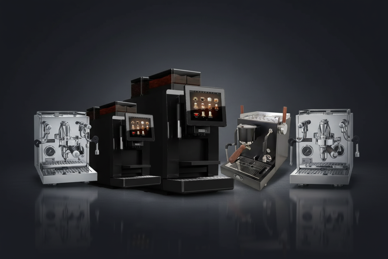 Espresso Machines Lineup Banner