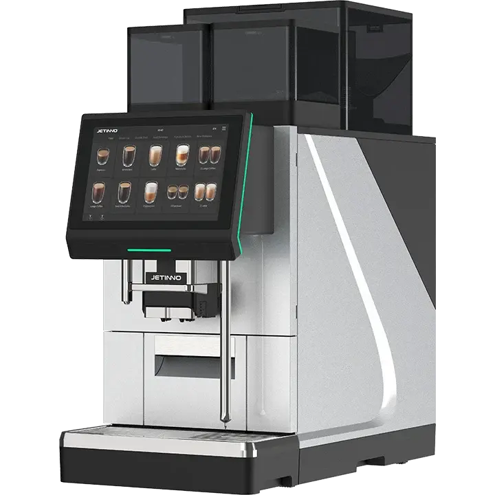 JL37 Premium Commercial Coffee Machine | Fresh Milk Bean-to-Cup with Steam Wand  Sip N Smile
