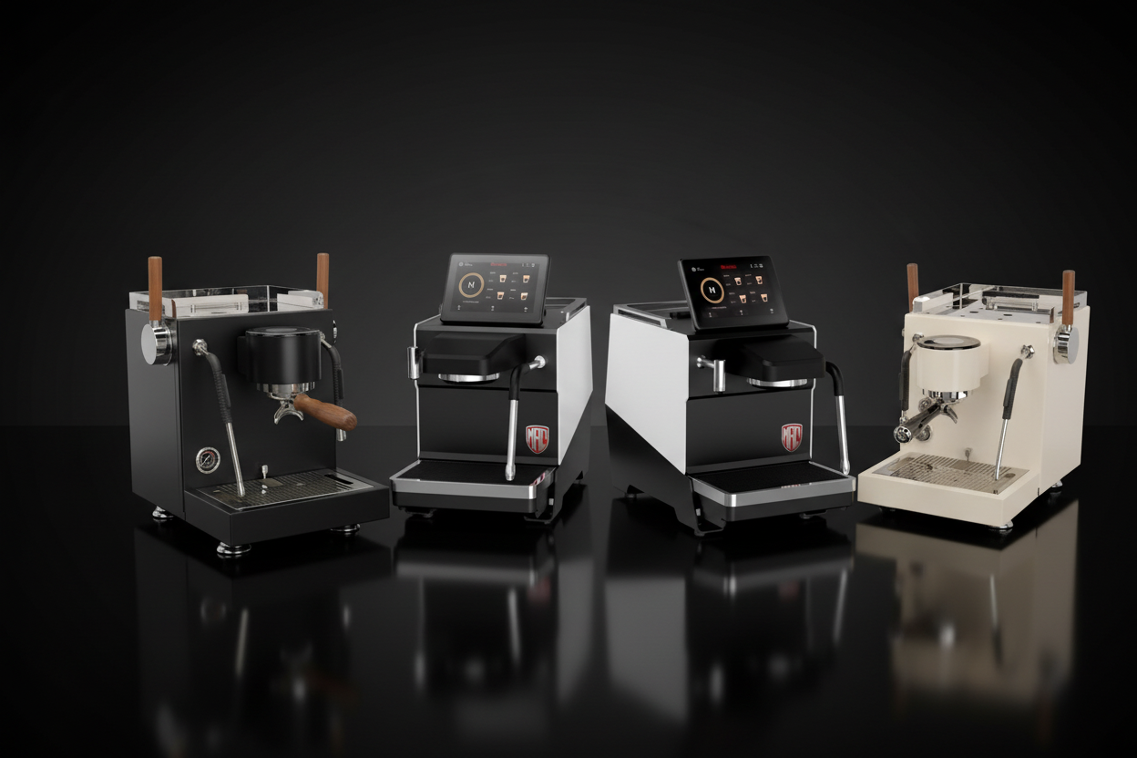 Machine Lineup with Turin Cream