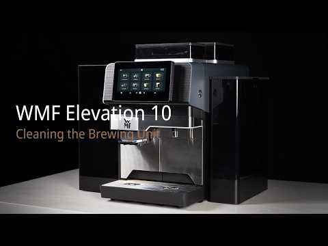 WMF Elevation 10 - Cleaning of the brewing unit - Sip N Smile