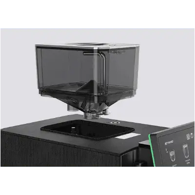 JL36 Black coffee grinder on a white background. - Sip N Smile