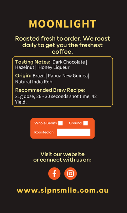 Moonlight Specialty Coffee | Premium Office Coffee | Wholesale - Sip N Smile 