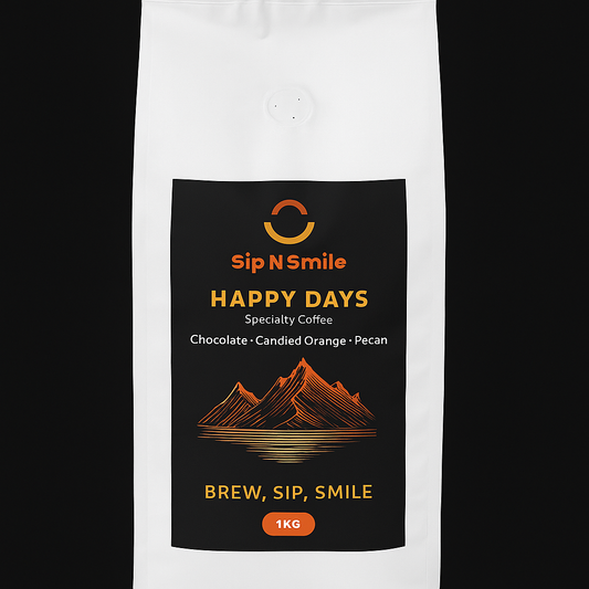 Sip N Smile 1kg Happy Days Coffee Beans