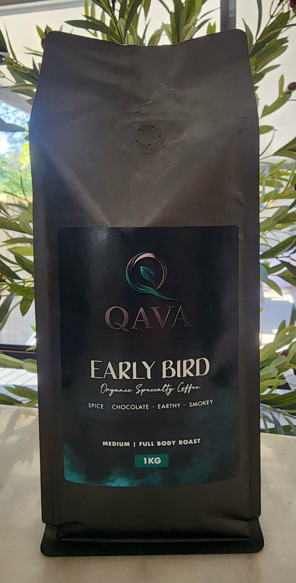 Qava Early Bird Organic Specialty Coffee 1kg