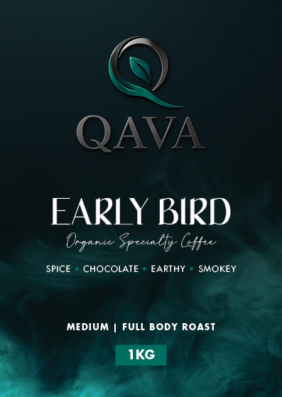 Qava Early Bird Organic Specialty Coffee 1kg