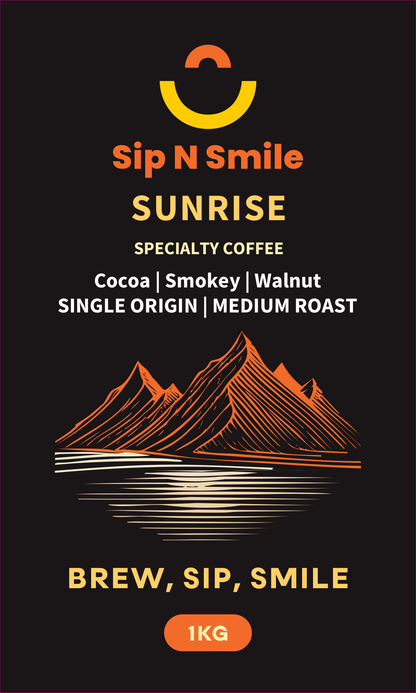 Sunrise Specialty Coffee 1Kg | Office Coffee | Wholesale | Sip N Smile - Sip N Smile 